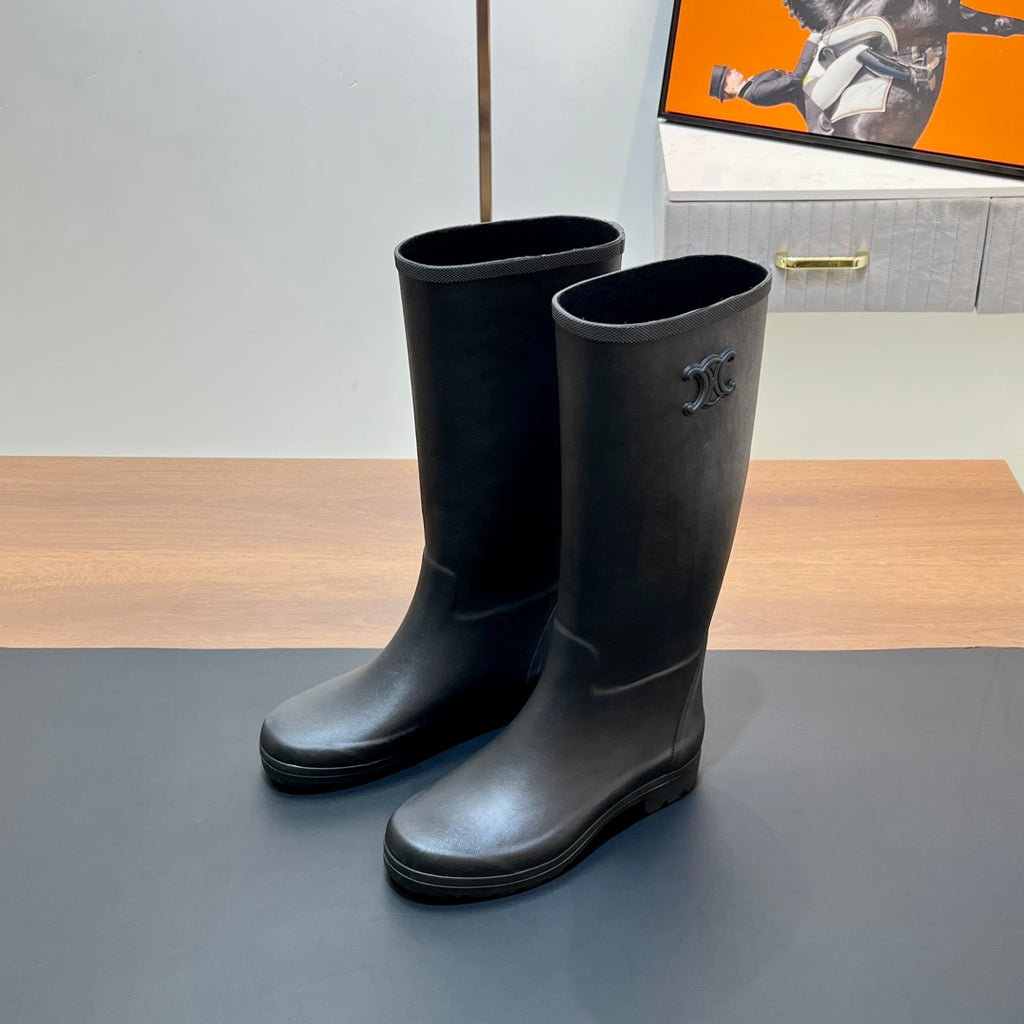 Rain boots long best sale